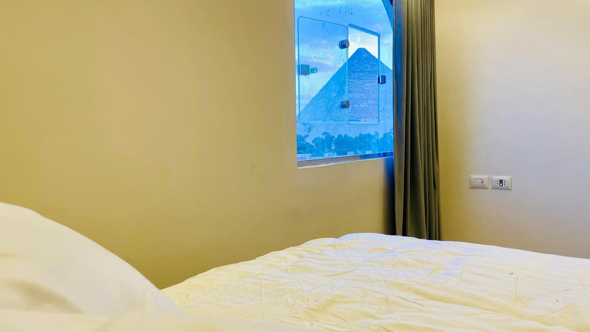Hotel Oh Pyramids View à Kafret el-Gabal Extérieur photo